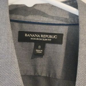 Banana republic slim party shirt